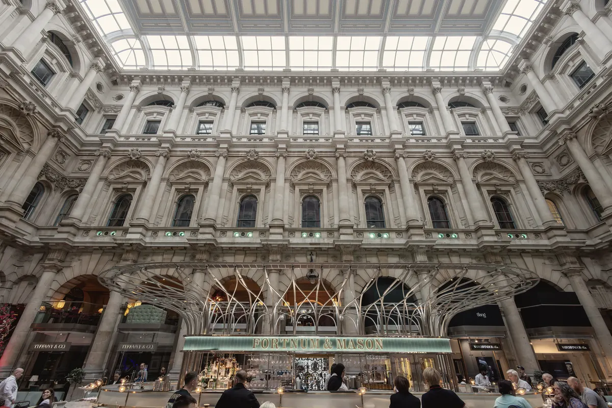 Royal Exchange, interior court